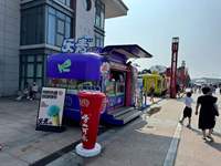 Remorque alimentaire mobile entièrement équipée : cuisine rapide, snacks, café, glaces, pizzas, hot-dogs, burgers, fritures – en fibre de verre et aluminium