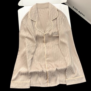 Primavera estate Set pigiama corto bavero collo a contrasto legante <span class=keywords><strong>viscosa</strong></span> dal pigiama di bambù per le donne <span class=keywords><strong>camicia</strong></span> <span class=keywords><strong>da</strong></span> <span class=keywords><strong>notte</strong></span> - Product Image 2