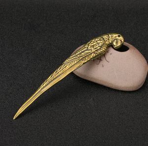 Handgefertigter Tee- und Zigarrenreiniger aus Messing im Vintage-Stil – tragbares Kunsthandwerk - Product Image 3