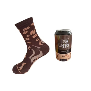 Chaussettes en coton style streetwear américain et européen pour le dropshipping – Chaussettes amusantes et mignonnes pour jeunes hommes et femmes – Coffret cadeau bière, mode décontractée - Product Image 2