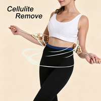 Rouleau de massage Gua Sha en bois grande taille anti-cellulite pour le corps, les muscles, le cou, les jambes, le dos avec corde