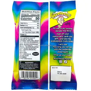Nhiều lớp tùy chỉnh in ấn con dấu Túi pouch Puffs nhựa thực phẩm túi thực phẩm Bao bì túi cho kẹo Snack bao bì cuộn phim