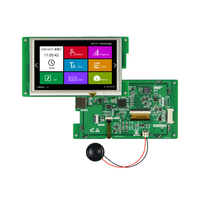 DACAI 5-Zoll DC80480M050_1111_0C HMI Smart TFT LCD-Anzeigemodul mit Steuerplatine + Software + Touchscreen