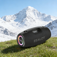 Nouveau haut-parleur sans fil haute puissance 120W, portable pour l'extérieur, lecteur de musique de fête DJ, son premium, design élégant, S78, étanche
