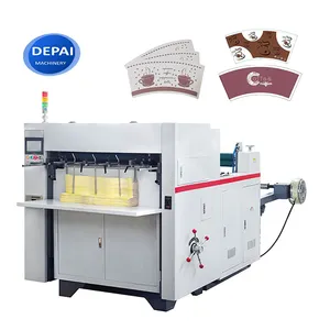 Favorable price fully automatic paper roll to sheet paper cup die cutting machine for hot sale