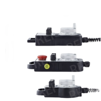 Boutons d'arrêt d'urgence et de réinitialisation, volants de commande manuels pour machines CNC, sortie de tension, sortie de commande linéaire 100ppr 25ppr MPG