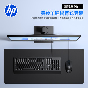 Hp Antelope Plus <b>Keyboard</b> Mouse Set Wired <b>Usb</b> For Desktop Laptop Office Use - Product Image 2