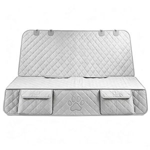 Housse de siège de voiture pour chien pour siège arrière, protection imperméable pour siège arrière, housse antidérapante pour siège arrière pour animaux de compagnie, taille universelle adaptée aux voitures et aux camions - Product Image 6
