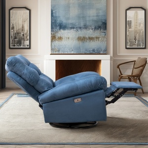 Modern Manual Multi-functional Recliner <b>Chairs</b> Sale Seat Recliner Fabric and Genuine Leather Recliner <b>Chair</b> - Product Image 6