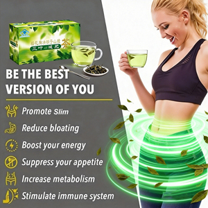 Thé détoxifiant biologique pour la perte de poids avec graines de cassia en sachets emballés pour la santé du foie et le calme Sans sucre et faible en gras - Product Image 3