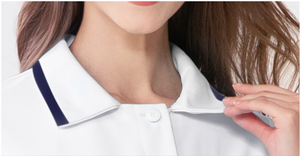 Uniforme Ospedaliera a Maniche Lunghe con Colletto, <span class=keywords><strong>Camice</strong></span> da Infermiere - Product Image 3