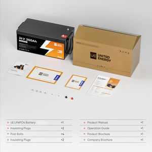 แบตเตอรี่ลิเธียม UE LiFePO4 ขายส่ง 12V 50Ah 100Ah 200Ah พร้อม BMS บลูทูธ กันน้ำ IP65 อายุการใช้งาน 6000+ รอบ สำหรับยานยนต์ไฟฟ้า - Product Image 5