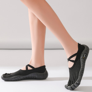 Zapatos Deportivos Golensha para Interiores, Silenciosos, con Parte Superior de Malla y Suela de Goma, para Mujer, Verano, Yoga, Baile, Entrenamiento, de Cinco Dedos - Product Image 2