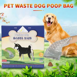 Bolsa Biodegradable para Desechos de Mascotas, Bolsa para Excremento de Perro con Fondo Cuadrado, para Uso Doméstico, Venta al por Mayor del Fabricante - Product Image 6