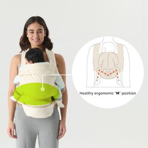 <span class=keywords><strong>Mochila</strong></span> Portabebés Ergonómica Ligera y Personalizable para Recién Nacidos, 100% Algodón, Ajustable - Product Image 6