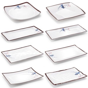Chinese-style <b>melamine</b> rectangular <b>plate</b>, commercial hot pot side dish, restaurant stir-fry <b>plate</b>, cold dish <b>plate</b>, barbecue - Product Image 1