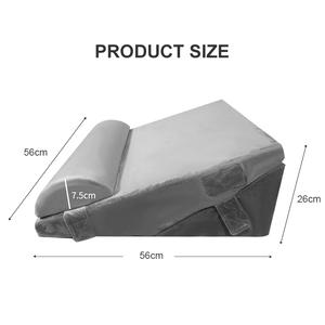 ชุดหมอนทรงสามเหลี่ยม3ชิ้นสำหรับหลังการผ่าตัดหลังการผ่าตัดหมอนโฟมสามเหลี่ยมแบบปรับได้หลังการผ่าตัดขาและเข่า - Product Image 2