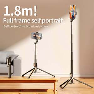 <span class=keywords><strong>Precio</strong></span> al por mayor directo <span class=keywords><strong>de</strong></span> fábrica <span class=keywords><strong>Selfie</strong></span> Stick multifuncional <span class=keywords><strong>con</strong></span> control remoto BT se extiende <span class=keywords><strong>de</strong></span> 1m a 8m - Product Image 2