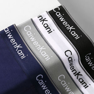 FF4368 <span class=keywords><strong>Boxer</strong></span> da <span class=keywords><strong>uomo</strong></span> in <span class=keywords><strong>cotone</strong></span> modale personalizzato confezione regalo in metallo comode <span class=keywords><strong>mutande</strong></span> traspiranti per il baule 4 Pack biancheria intima da <span class=keywords><strong>uomo</strong></span> - Product Image 3