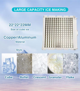 אנרגיה חיסכון באנרגיה יצרנית קרח מסחרית 55 ק "ג/24h עם 1 שנה אחריות תעשייתית קרח לייצור מכונת קרח למכירה - Product Image 5