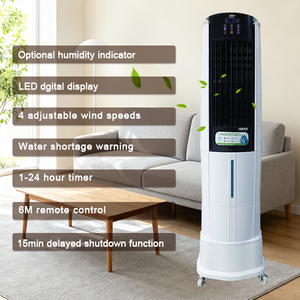 Venta Directa de Fábrica: Ventilador Enfriador de Aire Evaporativo de Nido de Abeja con Inversor de 180W, Bajo Consumo de Energía, Control Remoto y Temporizador de 24H - Product Image 3