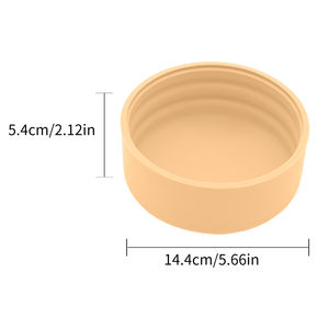 ชามอาหารสุนัขซิลิโคนแบบกำหนดเอง เป็นมิตรกับสิ่งแวดล้อม ใช้งานกลางแจ้งได้ ไม่ลื่น ปลอดภัยสำหรับอาหาร ทำความสะอาดง่าย กันน้ำ ดีไซน์ช่วยให้กินช้าลง สำหรับสุนัขและแมว - Product Image 4
