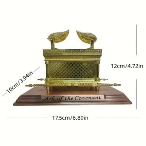 Arca de la Alianza de <span class=keywords><strong>Israel</strong></span>, Modelo Metálico Recortado, Impresión Decorativa para el Hogar, Decoración de Sala de Estar, Tema con el Logotipo de Jerusalén - Product Image 6