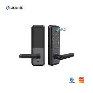 Cerradura de Puerta Inalámbrica Liliwise Ttlock Tuya WIFI BLE, Cerradura Digital Inteligente con Huella Dactilar, Resistente al Agua - Product Image 6