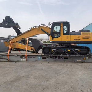 Excavatrice sur chenilles à <span class=keywords><strong>bras</strong></span> long XE215CLL Excavatrice hydraulique à longue portée Configuration supérieure et prix avantageux - Product Image 2