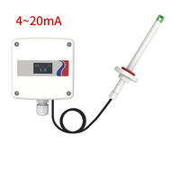 Capteur de vitesse du vent en Pipeline type fendu transmetteur d'instruments de mesure de la vitesse du vent et du volume d'air RS485 industriel de haute précision