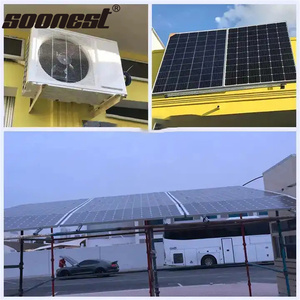 เครื่องปรับอากาศติดผนังแบบแยกส่วน 18000 บีทียู 36000 บีทียู ใช้พลังงานแบตเตอรี่สำหรับรถบรรทุก พลังงานแสงอาทิตย์ 12000 บีทียู 1 แรงม้า-3 แรงม้า เครื่องปรับอากาศพลังงานแสงอาทิตย์ 12000 - Product Image 2