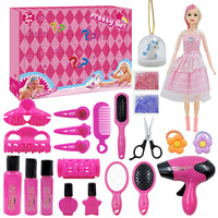 Noël compte à rebours boîte aveugle reine de glace boîte aveugle assemblé blocs de construction soulagement du Stress ornements filles jouets garçons cadeau