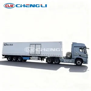 CLW Cold Chain Freezer Truck <b>Refrigerated</b> Semi-Trailer Truck with CARRIER Freezerfor Meat and Vegetables - Product Image 3