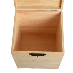 Wooden <b>Document</b> <b>Storage</b> <b>Box</b> Rectangle Standing Type Office Organizer Customizable Size Polishing Finish - Product Image 4
