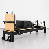 Reformer Pilates en Aluminium Qualité Commerciale pour Studio Fitness, Machine Professionnelle avec Logo Personnalisé Direct Usi