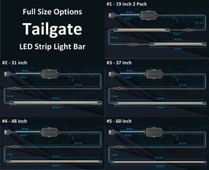 Barre de feux arrière LED 12V de 37 pouces avec clignotants de recul blancs et feux de détresse pour Jeep, SUV tout-terrain - Product Image 6