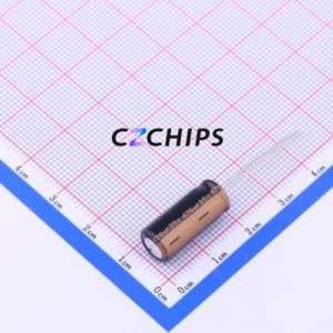 Condensateur électrolytique en aluminium à montage traversant RXW471M1EBK-0820, D8xL20mm 470uF 20% 25V 995mA-100kHz - Product Image 1