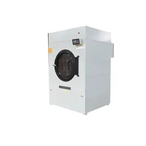 100kgフロントローディング低ノイズ全自動工業用洗濯タンブル乾燥機