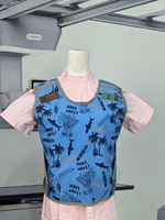 Tablier de protection radiologique en caoutchouc au plomb 0,35 mmPb pour radiographie dentaire, jupe anti-radiation pour clinique, vêtement de blindage rayons X/Y, vêtements de sécurité pour machine