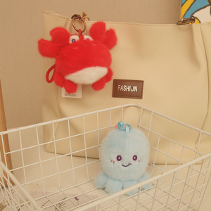 Juguetes de Peluche y Llaveros de Animales Marinos, Material de Algodón, Tamaños de 11-30CM, Serie Océano, Varios Tipos, Muñecos para Máquinas de Garra, Venta al por Mayor - Product Image 4
