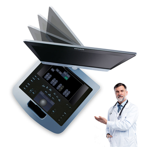 Échographe <span class=keywords><strong>portable</strong></span> <span class=keywords><strong>EDAN</strong></span> Acclarix AX8 sur chariot, échographe Doppler couleur 3D 4D, échographe cardiaque numérique - Product Image 5