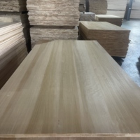 Panel Kayu Poplar Karbonisasi 3 Lapis Stabilitas Tinggi untuk Inti Pintu Lemari Dapur dan Kamar Mandi