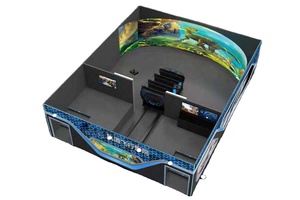 Système de cinéma de piste volante 5D/9D en réalité virtuelle sportive avec sièges personnalisés pour une utilisation à domicile intérieure, capacité de 500 kg, 5 à 10 <span class=keywords><strong>passagers</strong></span> - Product Image 3