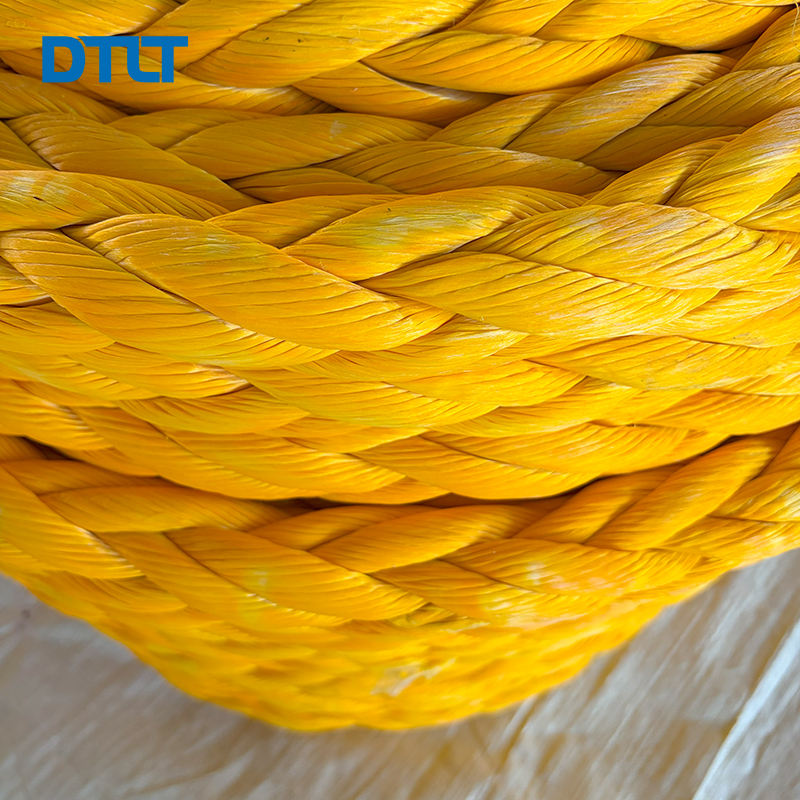 HMPE Rope 4mm 12 Strand UHMWPE Rope With 4mm to 160mm Diameter Options ...