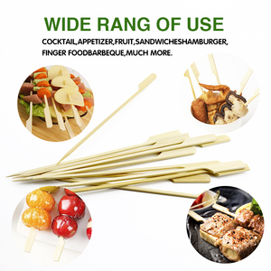 Brochettes en bambou sur mesure pour barbecue, viande et <span class=keywords><strong>fruits</strong></span> <span class=keywords><strong>de</strong></span> <span class=keywords><strong>mer</strong></span>, utilisation en extérieur - Product Image 3