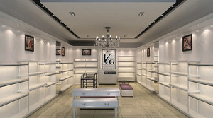 Mueble de Exhibición de Bolsos de Madera para Tienda de Zapatos, Diseño Personalizado de Fábrica, Mueble Comercial de Alta Gama para Tienda de Zapatos - Product Image 6