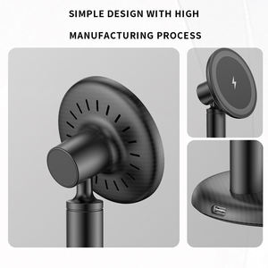 <span class=keywords><strong>Base</strong></span> de <span class=keywords><strong>Carga</strong></span> Inalámbrica Magnética de 15W con Logotipo Personalizado OEM, Compatible con <span class=keywords><strong>iPhone</strong></span> 17/16/15 Pro Max - Product Image 6