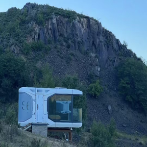 Chambre d'hôtel capsule mobile imperméable pour <span class=keywords><strong>camping</strong></span>, maison préfabriquée en conteneur pour usage en villa ou chambre à coucher - Product Image 4