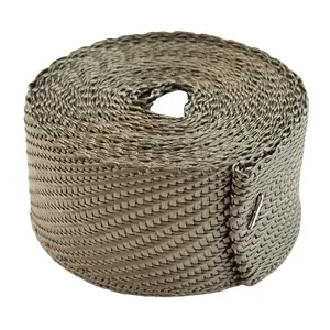 Insulating Heat Wrap Provides High Temperature Fiberglass Tape Protection of Cables and Hoses