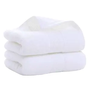 Essuie-mains personnalisés en gros d'usine de haute qualité 70*140cm Serviette de bain en coton pour hôtel de luxe